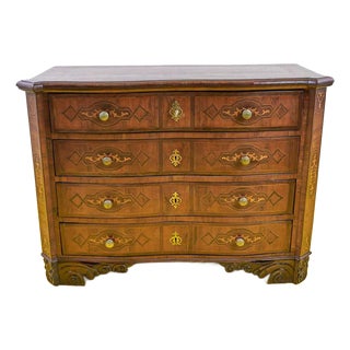 Antique Chest of Drawers with Inlays For Sale