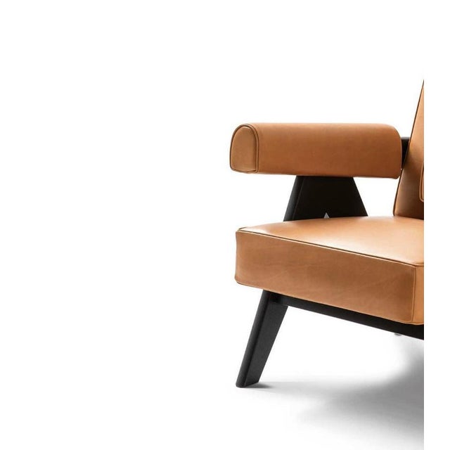 Contemporary Capitol Complex Armchair by Pierre Jeanneret for Cassina For Sale - Image 3 of 11