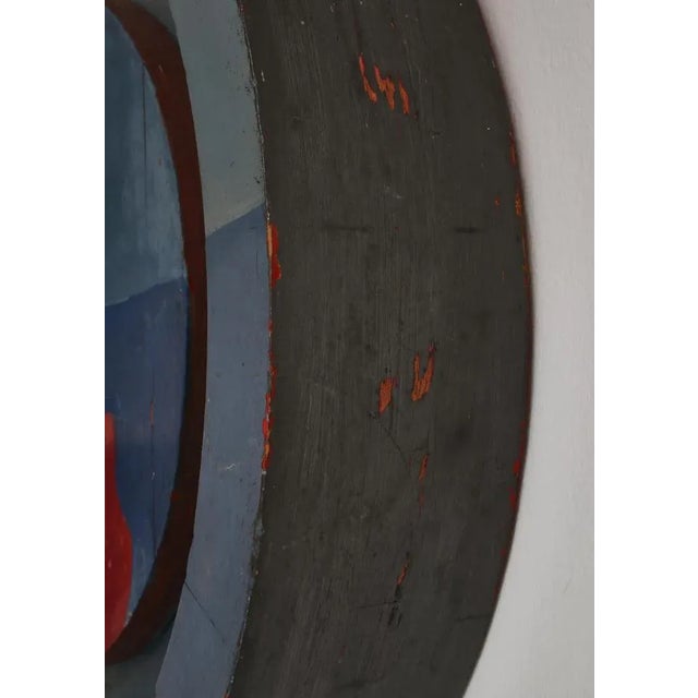 Silver Painted Wood Wall Mounted Object from Erik Lagoni Jakobsen, Denmark, 1968 For Sale - Image 8 of 12