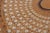 Brown Adams Style Cane & Glass Top Paint Decorated Table For Sale - Image 8 of 15