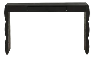 Modern Cloud Black Acacia Desk