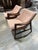 Mid-Century Modern Style Lounge Chairs - Solid Walnut Frames with Pink Boucle For Sale - Image 13 of 13