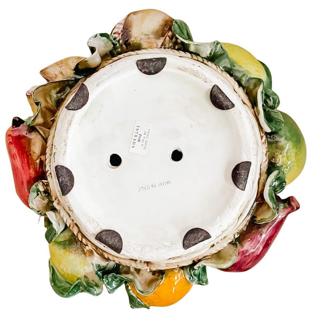 Large Scale Hand-Made Italian Topiary With Mixed Fruit Basket for Intrada For Sale - Image 9 of 9