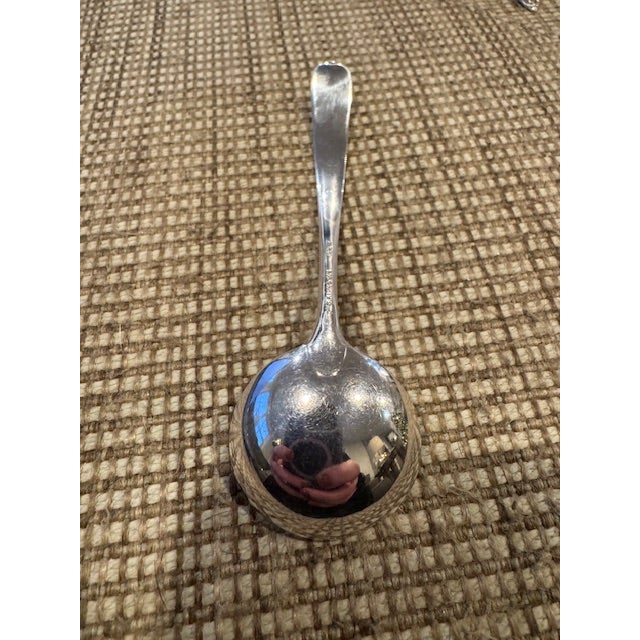 This beautiful sterling cream sauce Ladle is in the pattern Old Maryland by Kirk and is in excellent ESTATE condition,...
