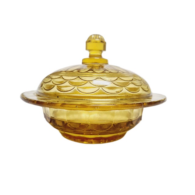 Art Deco Style Butter Bowl, Belgium, 1950s For Sale - Image 13 of 14