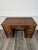1960s Solid Cherry Pedestal Desk For Sale - Image 6 of 10