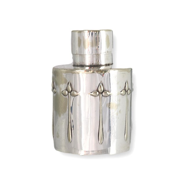 Art Nouveau 19th Century Art Nouveau Atkins Brothers of Sheffield Tea Caddy For Sale - Image 3 of 3