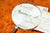 Luxury Desk Accessory Antique Victorian Parasol Handle Magnifying Glass Home Decor Prop For Sale - Image 4 of 12