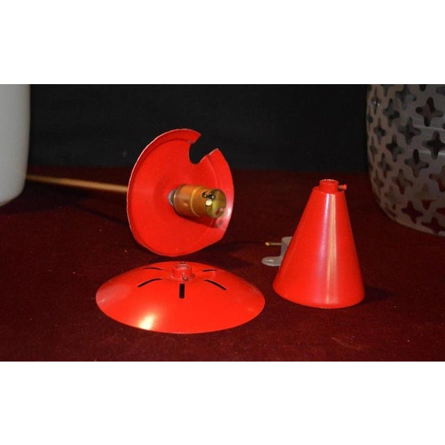 Mid-Century Cora Pendant Lamp in Brass and Glass by Wilhelm Wagenfeld for Peill & Putzler, 1960s For Sale - Image 16 of 18