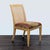 Drexel Set of 6 Wood Upholstered Dining Chair Including 2 Arm Chairs by Drexel For Sale - Image 4 of 10