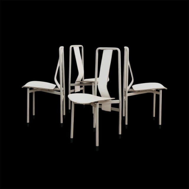 Irma Chairs attributed to Achille Castiglioni for Zanotta, 1980s, Set of 4 For Sale - Image 10 of 10