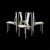 Irma Chairs attributed to Achille Castiglioni for Zanotta, 1980s, Set of 4 For Sale - Image 10 of 10