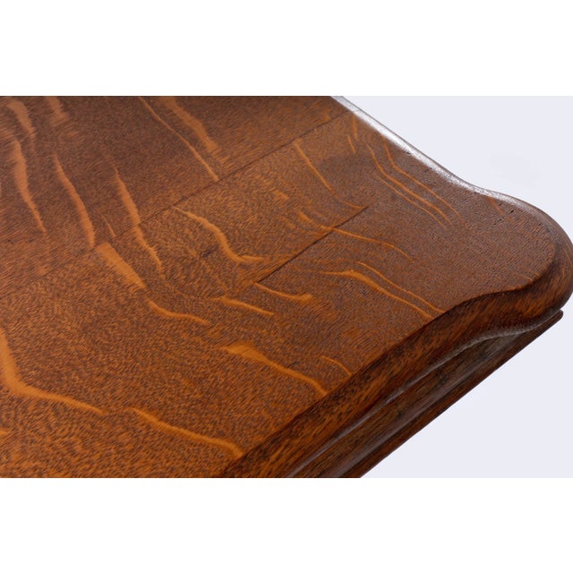 Early 20th Century Antique Oak Ball and Claw Foot Table-Circa 1900 For Sale - Image 5 of 9