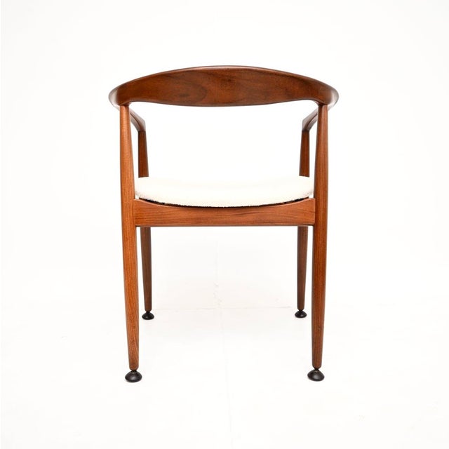 Wood Vintage Danish Desk Chair, 1960s For Sale - Image 7 of 12