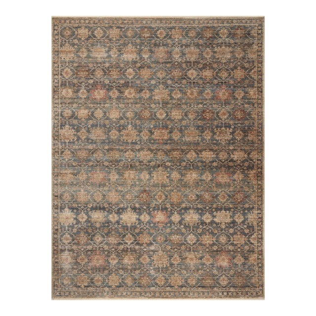 Amber Lewis x Loloi Molly Ocean Sunset 8'-6" x 12' Area Rug For Sale