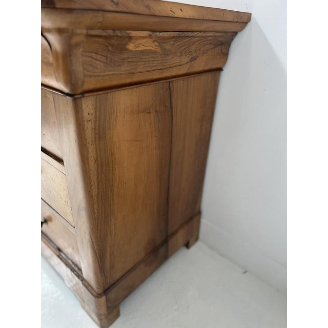 Louis Philippe Chest of Drawers in Cherrywood, 19th Century For Sale - Image 4 of 13