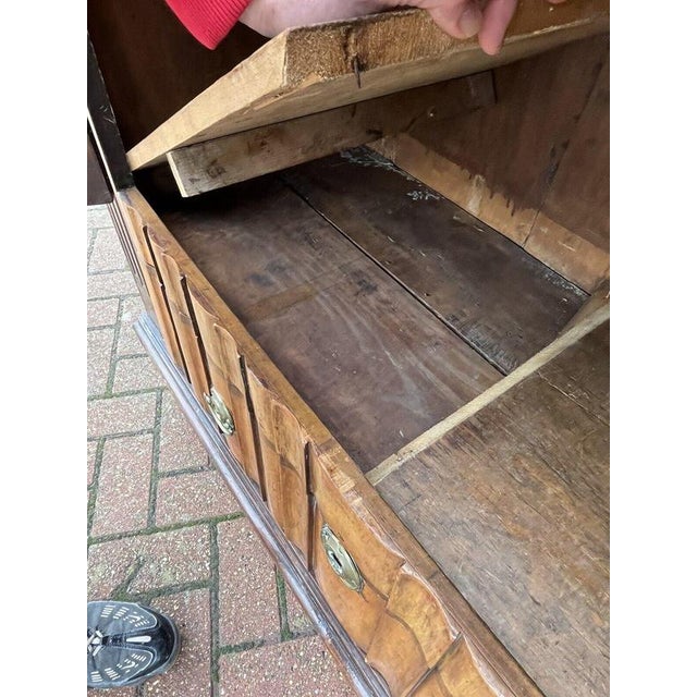 Antique Cabinet with Key For Sale - Image 10 of 12