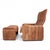 Mid-Century Modern Set of DS 50 Patchwork Lounge Chair in Buffalo Leather with Ottoman from de Sede, 1970s For Sale - Image 3 of 18