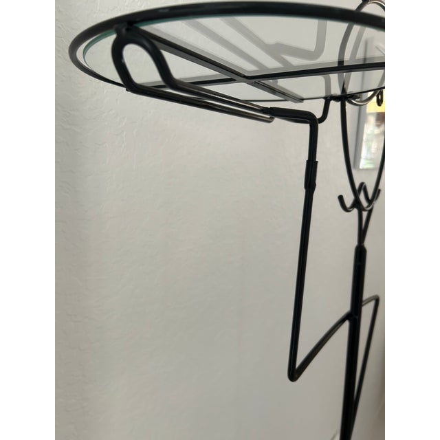 Vintage John Risley Style French Waiter Wine Rack For Sale - Image 4 of 7