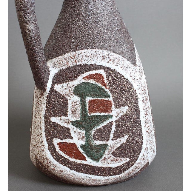 Vintage French Ceramic Pitcher by Accolay, 1960s For Sale - Image 10 of 15
