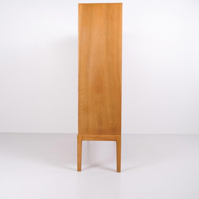 Cabinet in Light Walnut by Ole Wanscher for A.J. Iversen, 1940s For Sale - Image 9 of 11
