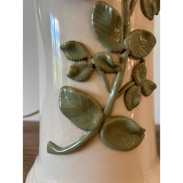 The Marbro Lamp Company Pair of 1960s Marbro Pink Roses Lamps For Sale - Image 4 of 12