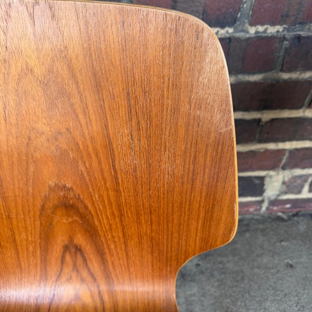 Mid-Century Modern Westnofa Teak and Chrome Dining Chairs Stacking – Set of 4 For Sale - Image 10 of 12