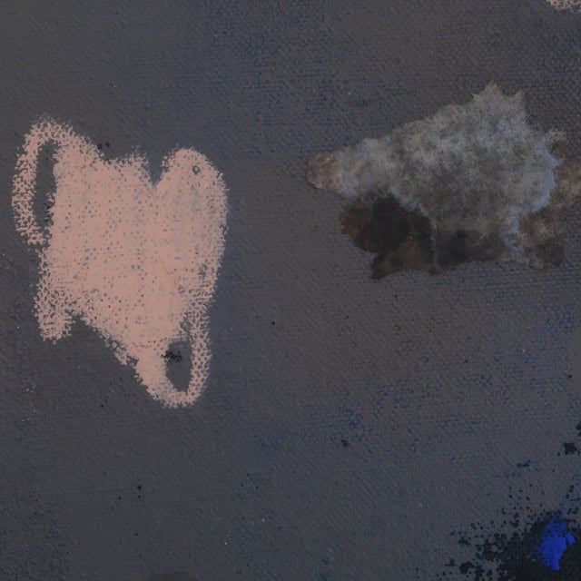 "Visual Tension" Contemporary Fine Art Abstract Mixed Media Painting on Canvas by Casey R Klein For Sale In Tulsa - Image 6 of 12