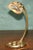 Antique French Art Nouveau Brass and Shell Table Lamp by Louis Majorelle, 1900 For Sale - Image 8 of 18