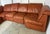 Italian Gyform Leather Sectional Sofa For Sale - Image 4 of 13