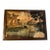 19th Century Gouache on Paper Painting of Italian Architecture $ People by a River For Sale