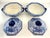 Ceramic Antique William Adams Blue & White Lidded Tureens, Chinese Pattern Influence, a Pair For Sale - Image 7 of 12