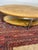 1960s 1960s Cherry Wood Oval Coffee Table on Metal Legs For Sale - Image 5 of 8