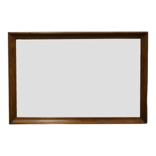 Ethan Allen Heirloom Nutmeg Maple Early American Colonial Style 48" Mirror 10-5050 For Sale