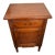 1990s Vintage Walnut Nightstand For Sale