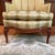 Wood Late 20th Century Wing Accent Chair For Sale - Image 7 of 12