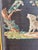 Victorian Victorian Style Needlepoint Parrot With Dog Fire Screen For Sale - Image 3 of 12