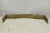 Antique English Victorian Serpentine Drape & Bellflower Brass Fireplace Fender For Sale - Image 12 of 14