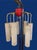 Beautiful and original ceiling lamps, mid century. All restored and checked by a professional Up to 250V (Europe/UK...