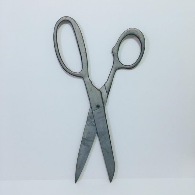 Giant Vintage Scissors Wall Decor Chairish
