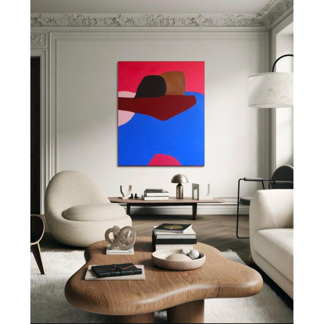 Bodasca, A Hug, 2026, Acrylic Painting on Canvas For Sale - Image 4 of 13
