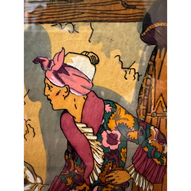 Vintage French Print From Les Liaisons Dangereuses by Artist, Maurice ...