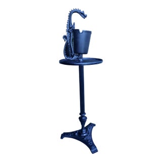Dragon Floor Ashtray Stand, 1920's For Sale