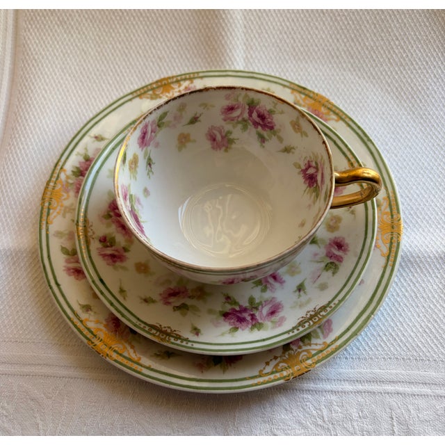 Antique Cups and Saucers, 1890s, Set of 8 For Sale - Image 14 of 18