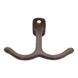 Vintage Cast Iron Ceiling Mount Hook For Sale