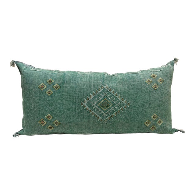 Cactus Silk Pillow Cover For Sale