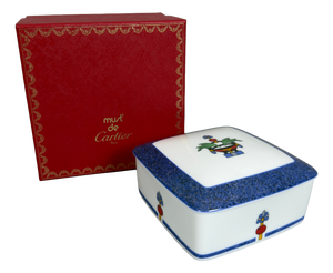 Box in Porcelain Limoges from Cartier