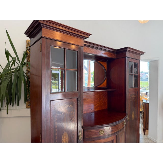 Art Nouveau Bookcase, 1890s For Sale - Image 6 of 13