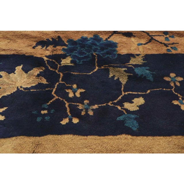 Antique Chinese Peking Rug - 11'00 X 14'05 For Sale In Dallas - Image 6 of 11