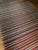 Textile Vintage Striped Kilim | Modern Anatolian Flatweave| 6'x10' For Sale - Image 7 of 8